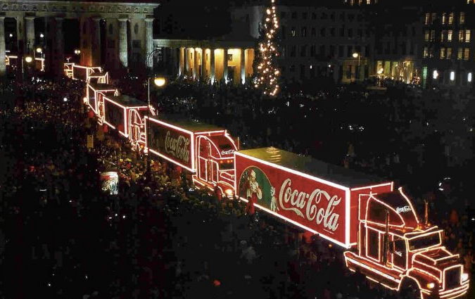 Caravana de Natal Coca Cola nesta semana em Ribeir o Preto e