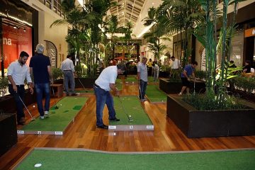 Social: Campo de mini-golfe do Iguatemi reúne competidores