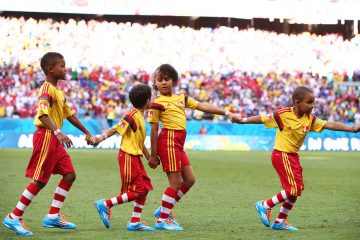 McDonald’s leva crianças para entrar em campo na Copa do Mundo