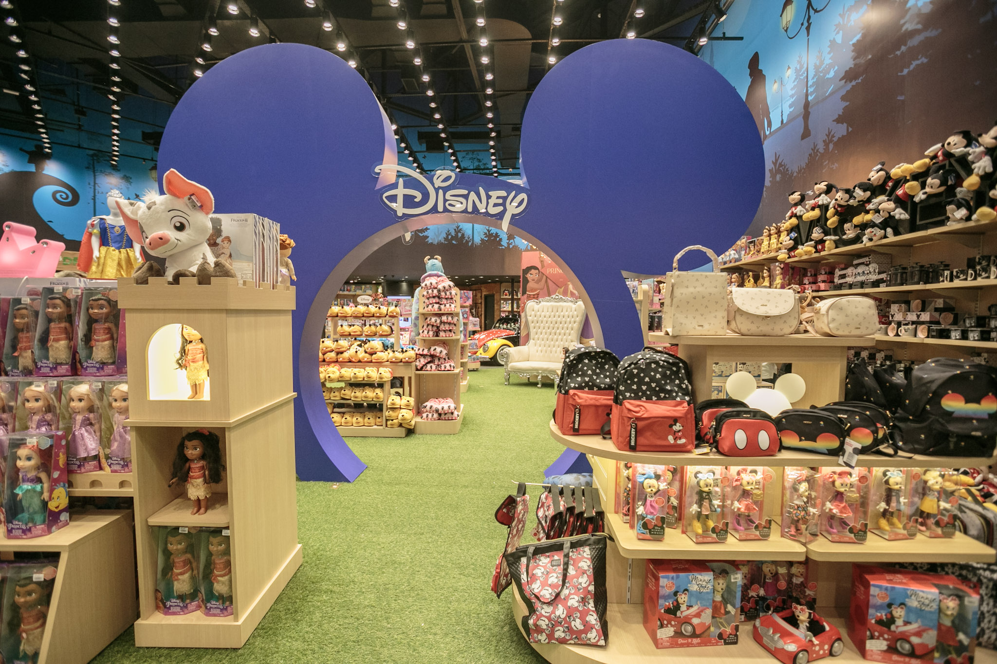 Cobertura da Loja DISNEY DREAM STORE Shopping Iguatemi Campinas SP