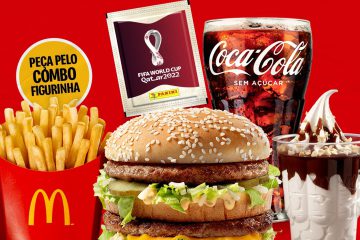 McDonald’s lança combo com figurinhas da Copa do Mundo 2022