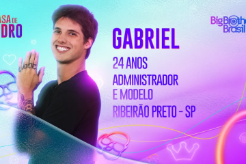 Ribeirão-pretano está na Casa de Vidro do Big Brother Brasil