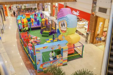 ShoppingSantaÚrsula inaugura circuito inflável Pop It Park