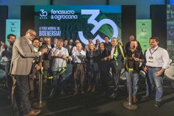  “As respostas que o mundo precisa para a descarbonização estão aqui”, declarou o governador Tarcísio de Freitas na abertura da 30ª Fenasucro & Agrocana