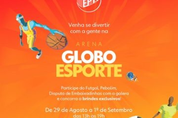 ShoppingSantaÚrsula recebe Arena Globo Esporte com atividades esportivas gratuitas e distribuição de brindes