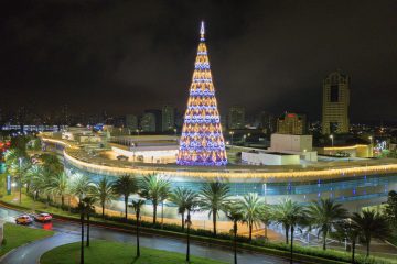 Símbolo do Natal em Ribeirão Preto e região, árvore gigante do RibeirãoShopping já anuncia a chegada das celebrações de final de ano