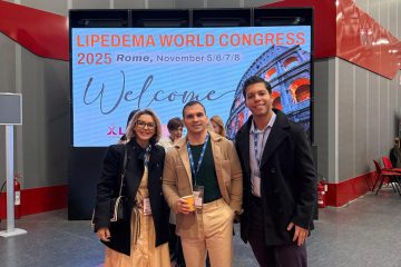 Lipedema: equipe brasileira participa do principal congresso mundial em Roma