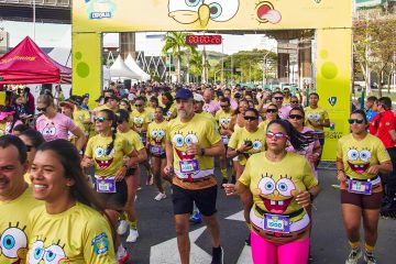 RibeirãoShopping recebe Corrida do Bob Esponja com percurso para toda a família