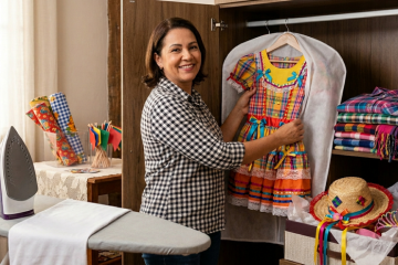 Festa Junina: descubra como cuidar das roupas e acessórios da celebração e aumentar a durabilidade das peças