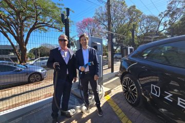 Eletroposto EV CHARGING reúne convidados em evento de inauguração em Ribeirão Preto