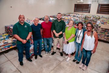 João Rock entrega 28 toneladas de alimentos para o Fundo Social de Solidariedade de Ribeirão Preto