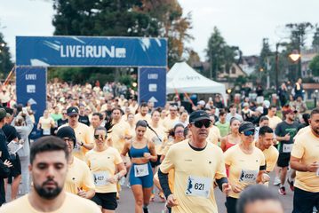 RibeirãoShopping recebe pela primeira vez circuito LIVE! RUN XP de corrida de rua