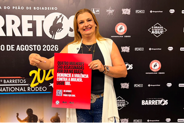 Secretária-geral da OAB SP visita Festa do Peão e acompanha campanha contra violência à mulher