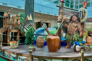 Moana 2 é tema do circuito de desafios e brincadeiras no RibeirãoShopping